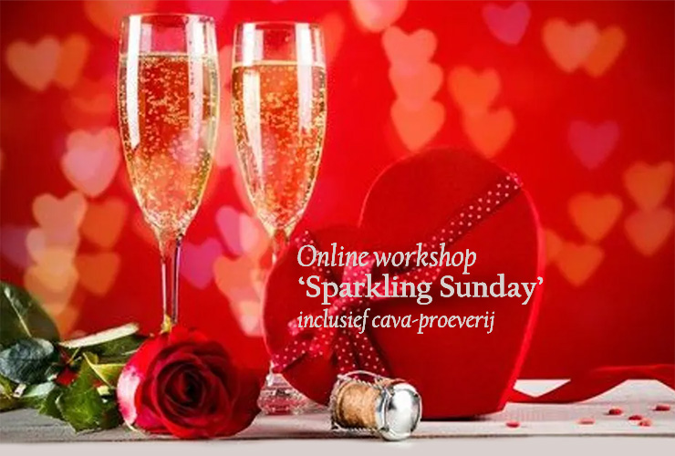 Sparkling Sunday - online workshop en cava-proeverij